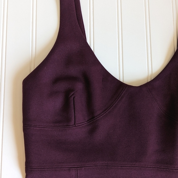 Aritzia Babaton Marsden Purple Corset Bodycon Midi Dress - Picture 6 of 12